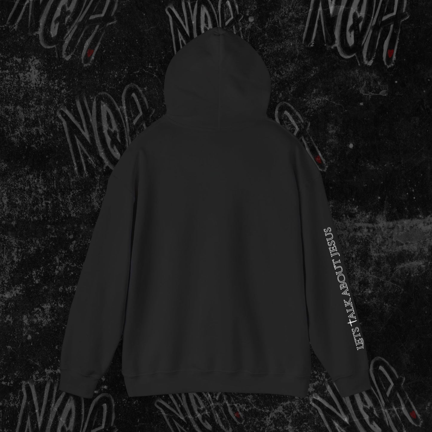 NQA hoodie with sleeve design
