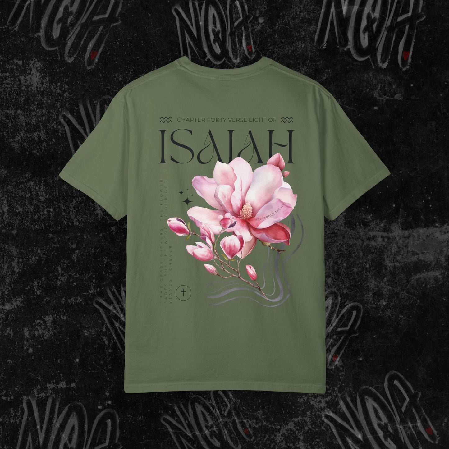 Magnolia|Isaiah -( Black letter) Tee
