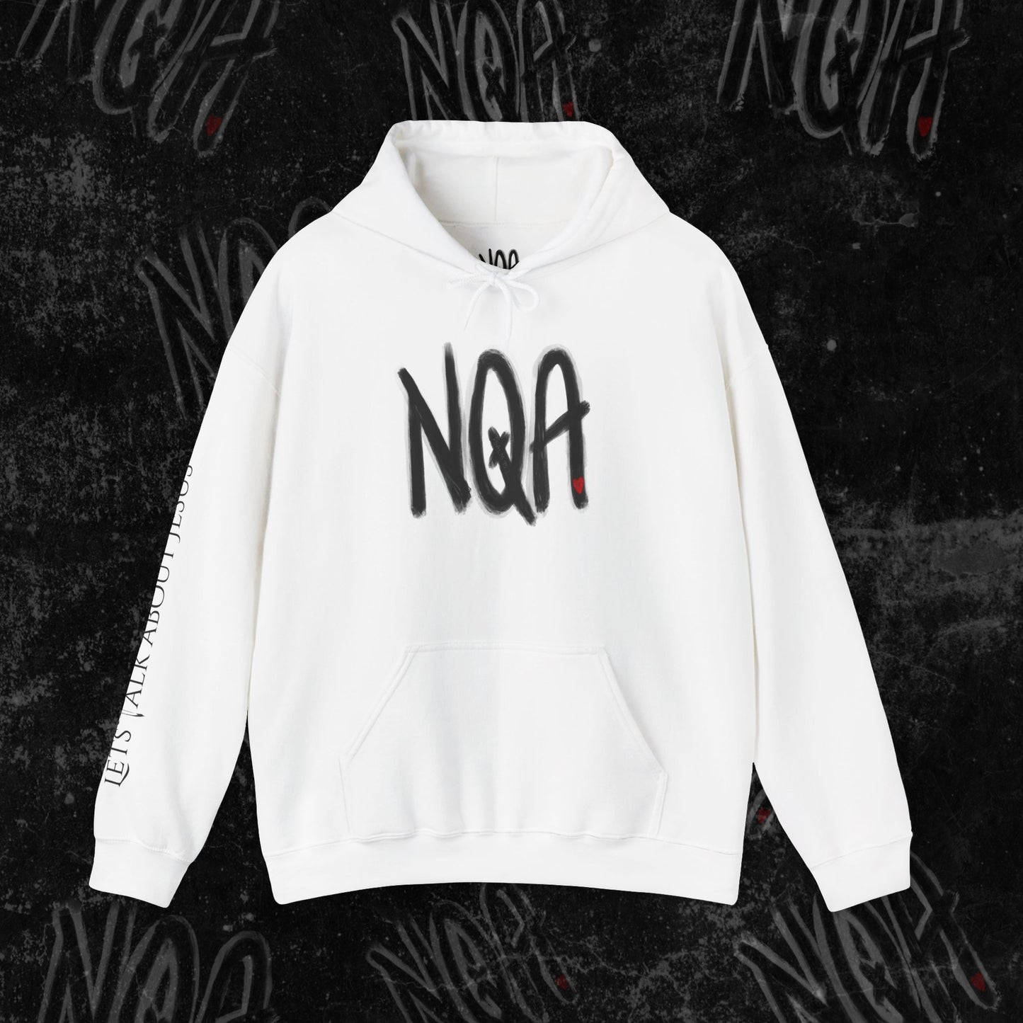 NQA hoodie with sleeve design