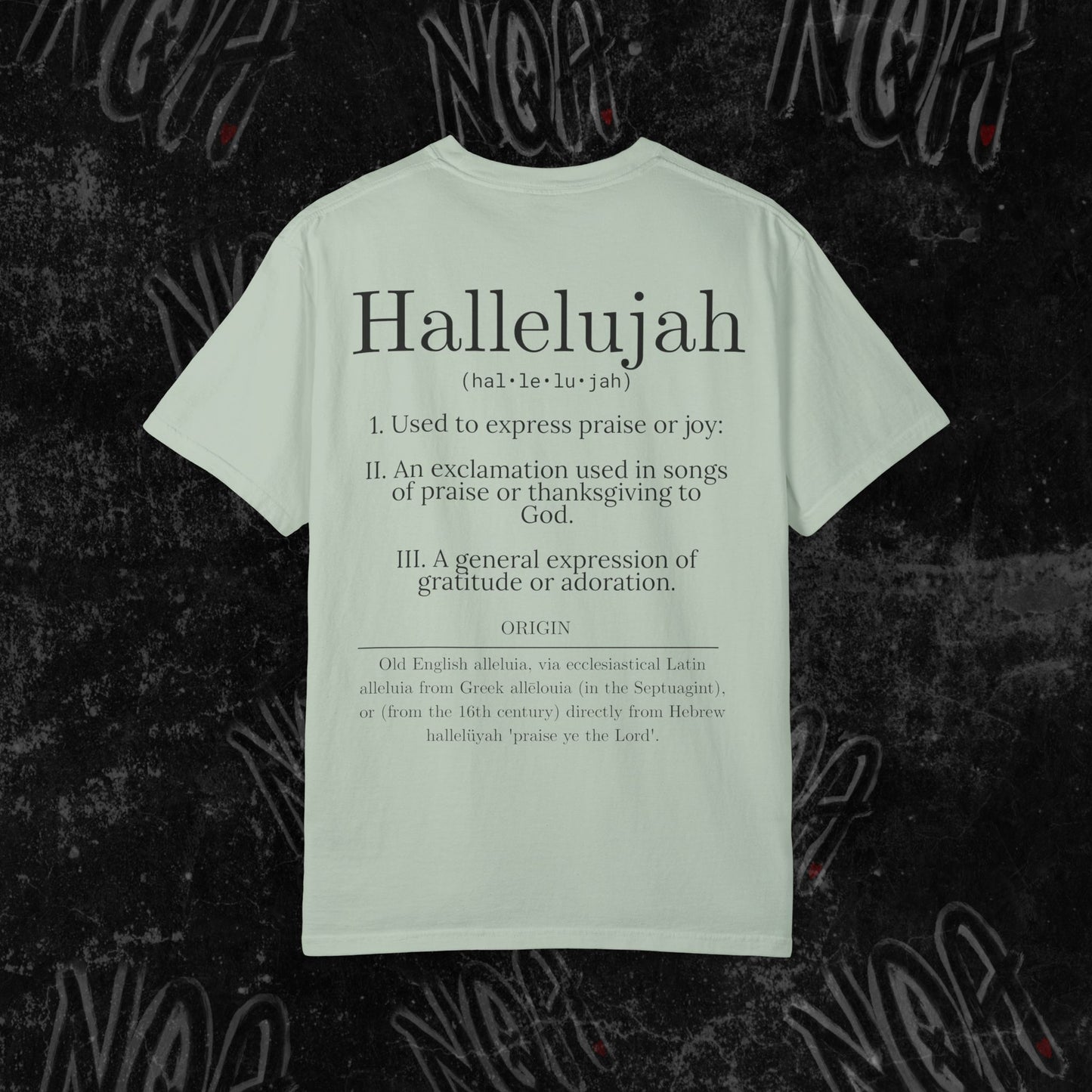 Hallelujah Graphic Tee, #NeverQuietAgain