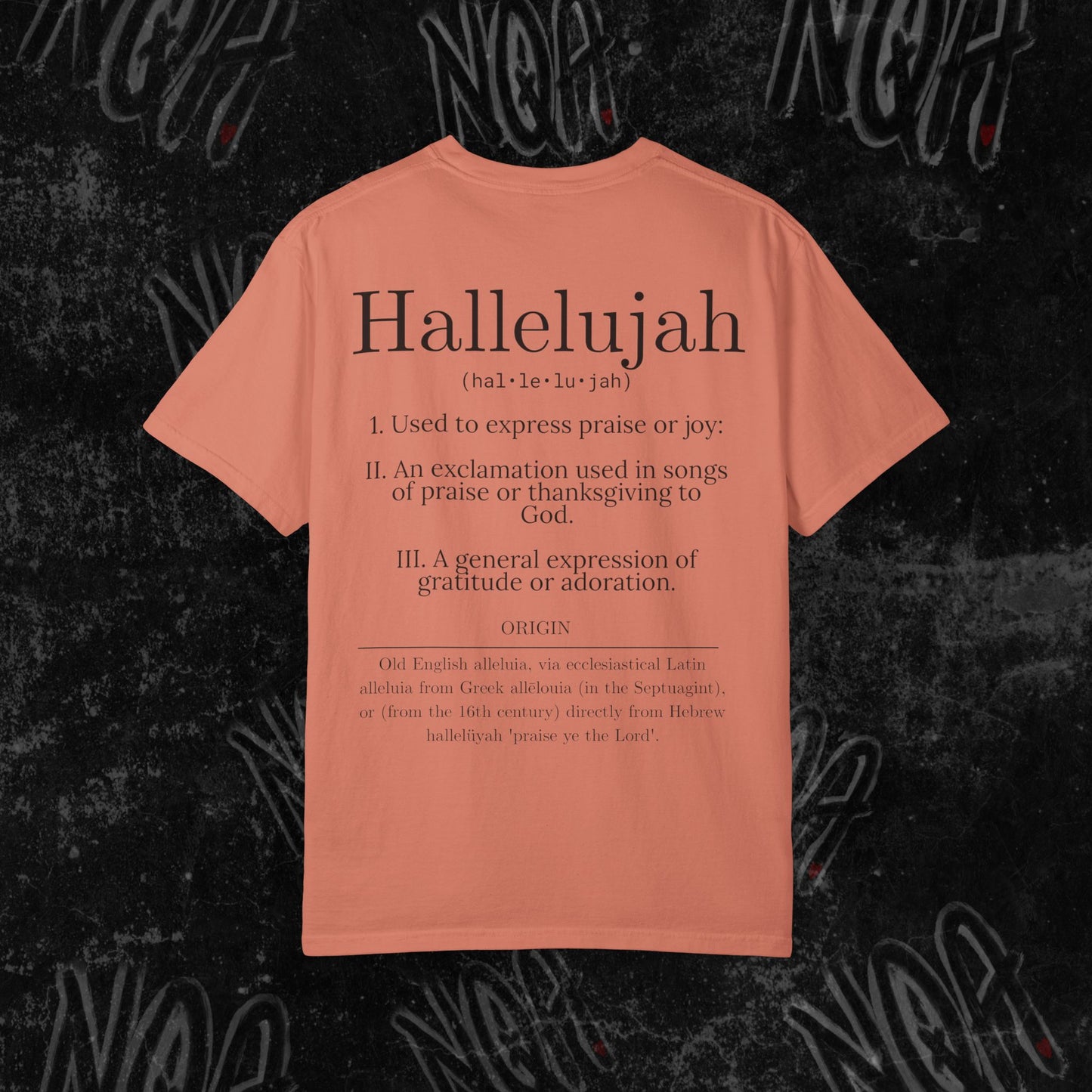 Hallelujah Graphic Tee, #NeverQuietAgain