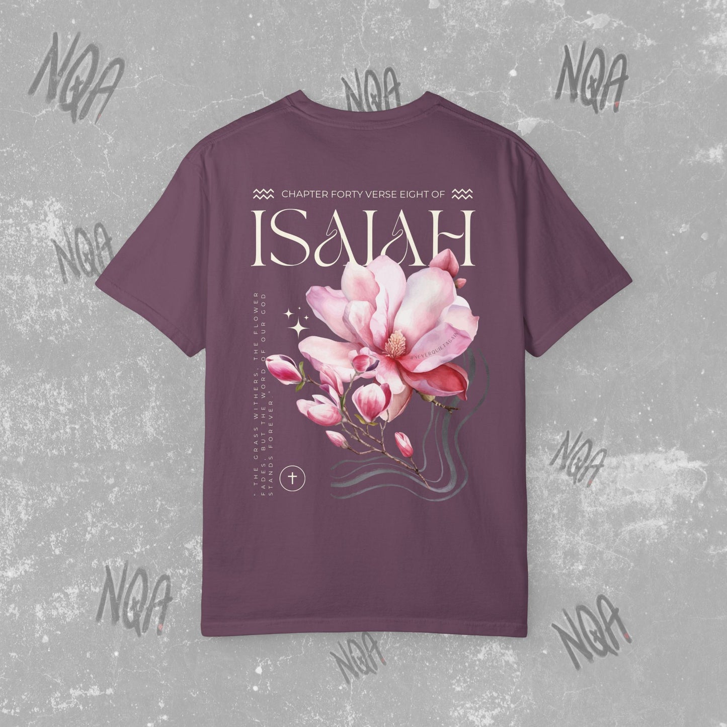 Magnolia|Isaiah- (White Letter) Tee