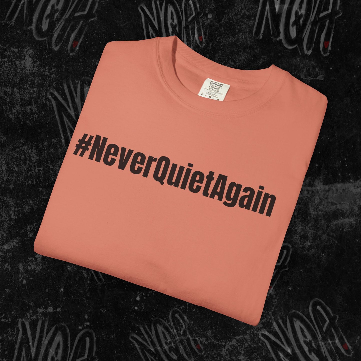 Hallelujah Graphic Tee, #NeverQuietAgain