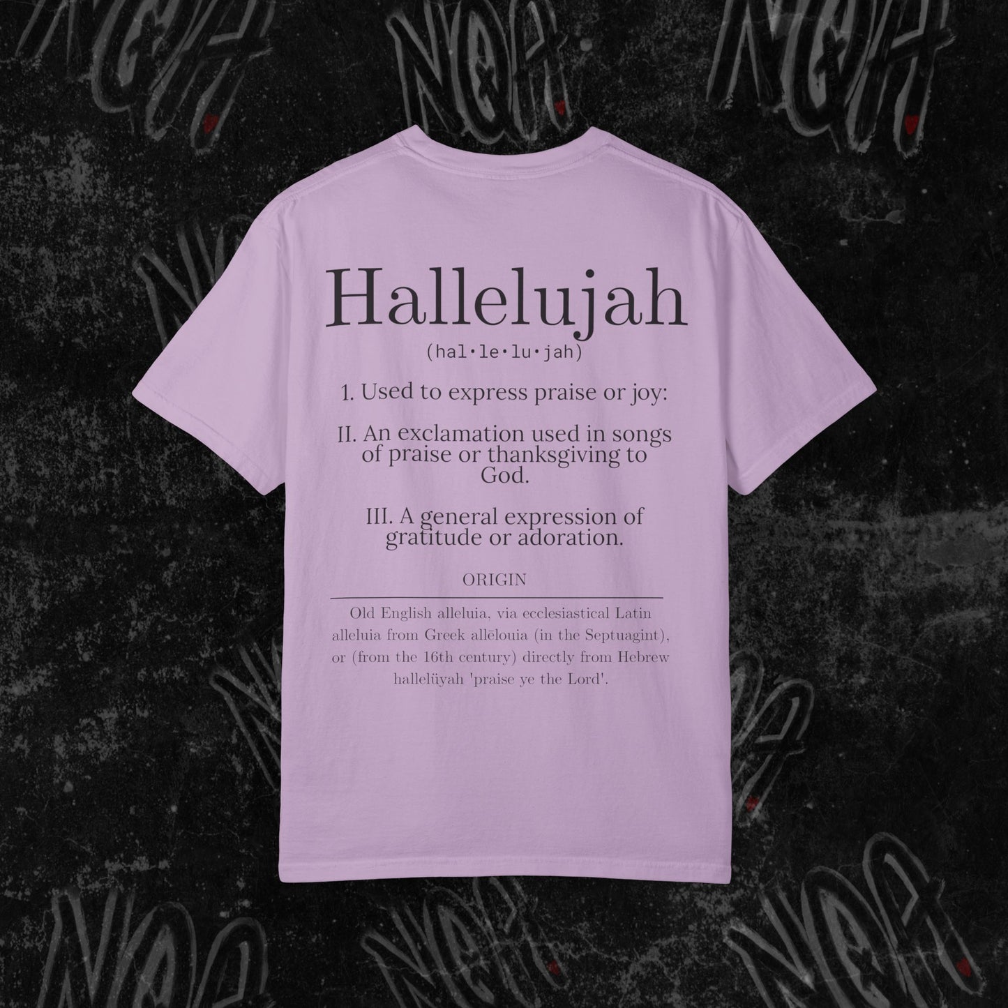 Hallelujah Graphic Tee, #NeverQuietAgain
