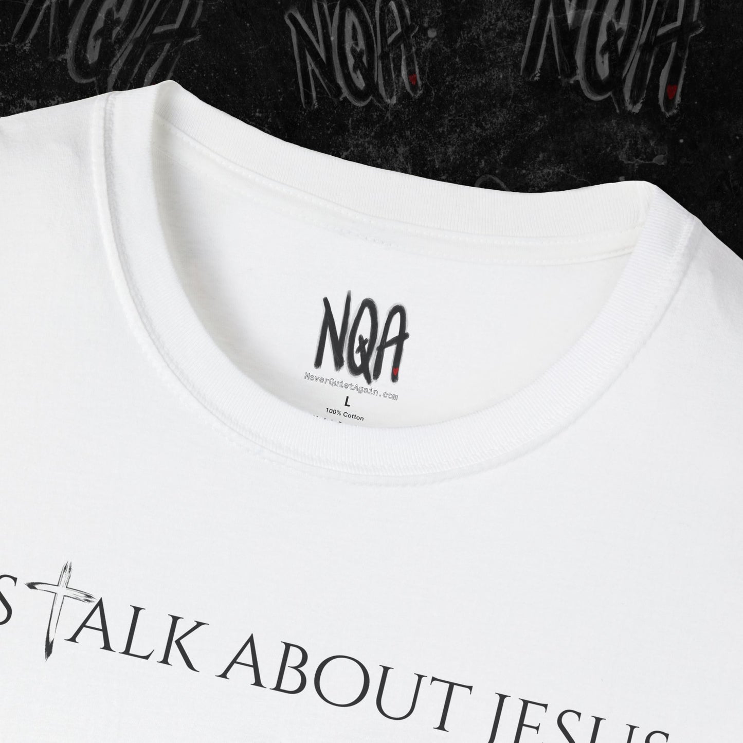 Never Quiet Again (White)