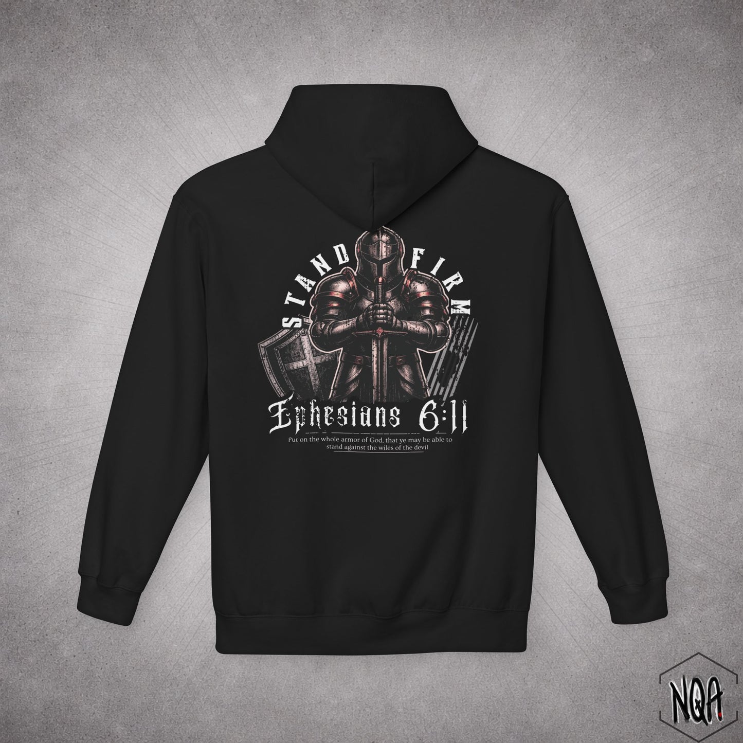 Stand Firm Mens Hoodie