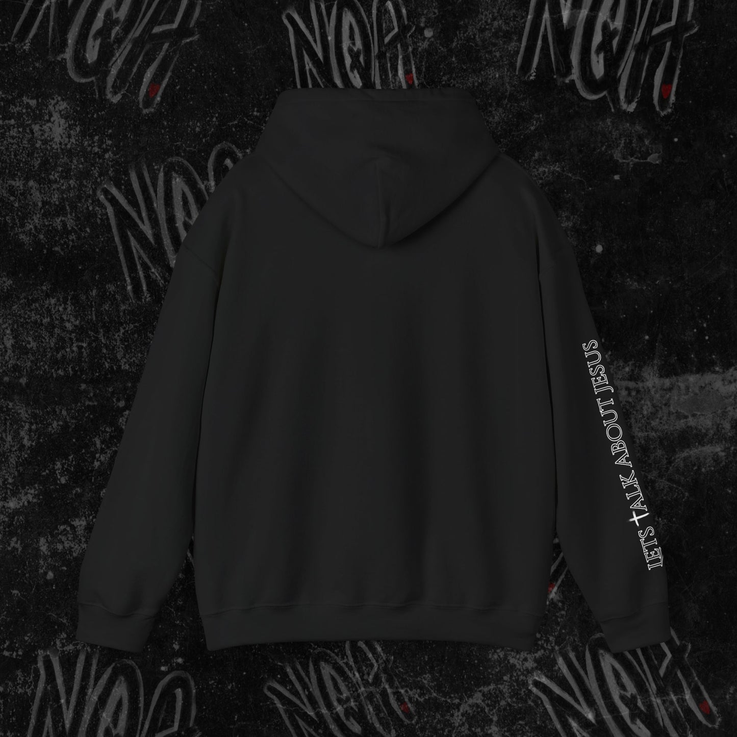 NQA hoodie with sleeve design