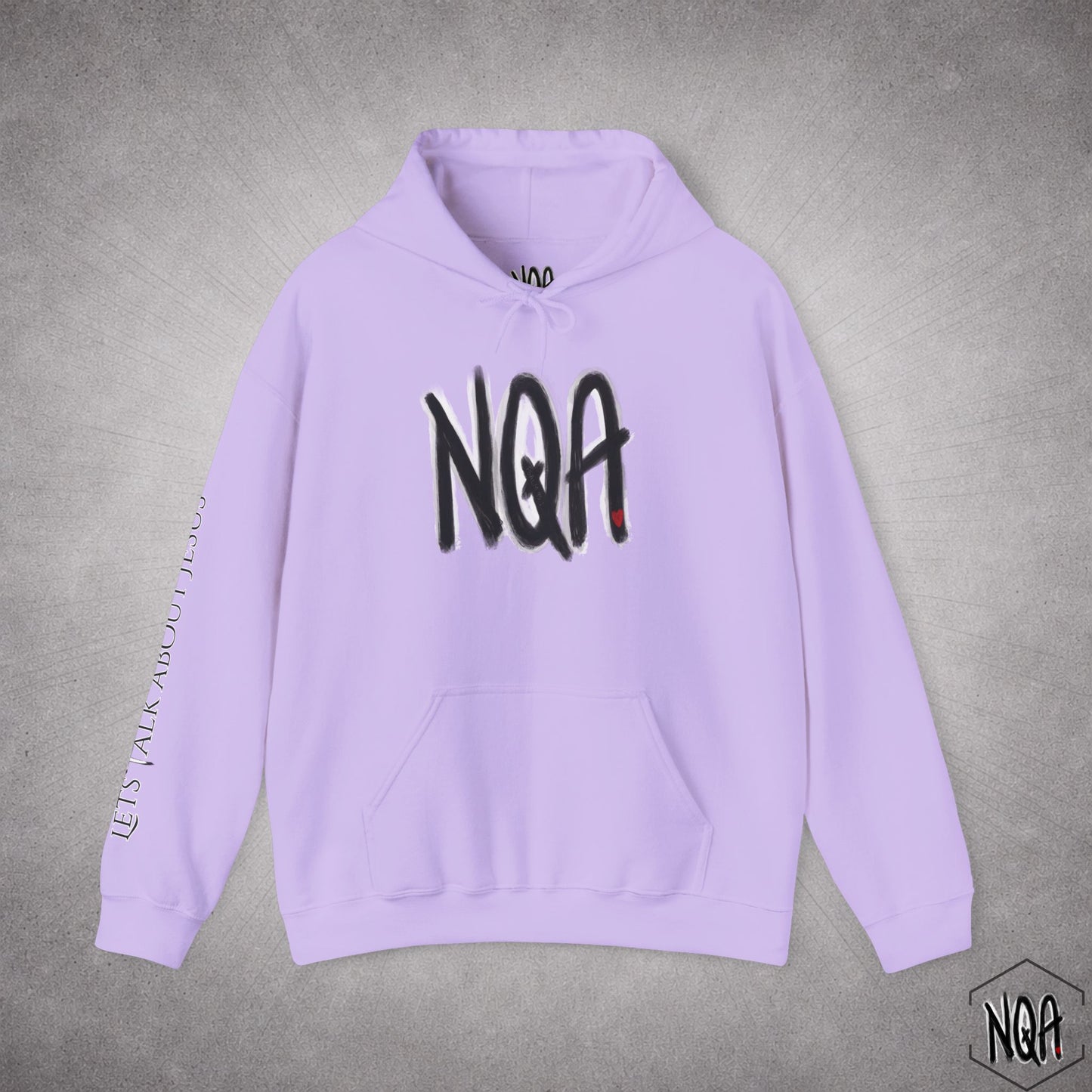 NQA hoodie with sleeve design