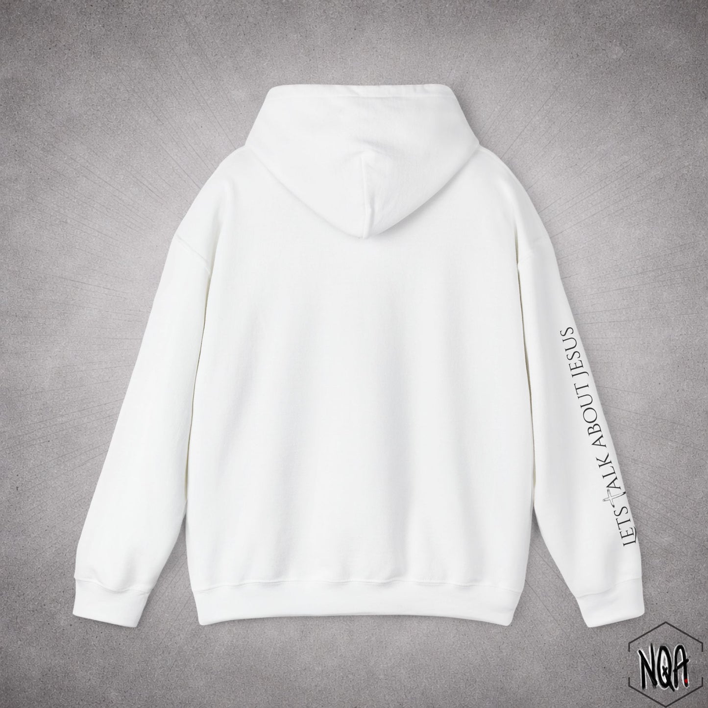 NQA hoodie with sleeve design
