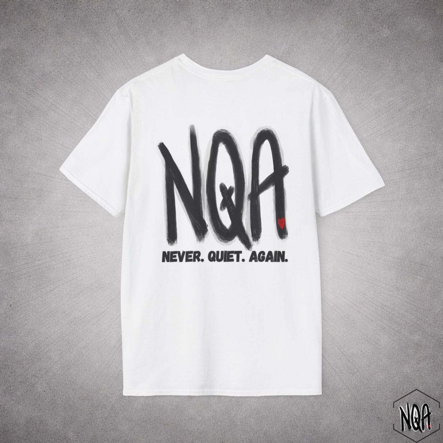 Never Quiet Again (White)