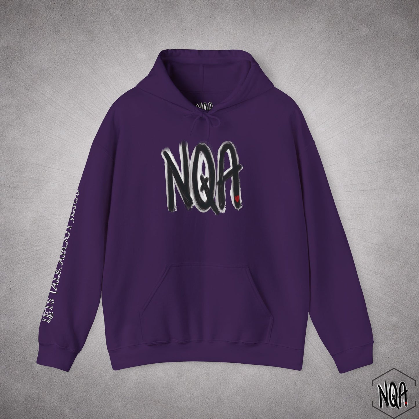 NQA hoodie with sleeve design