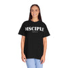 Disciple T-Shirt [White Letters] -Comfort Colors tee