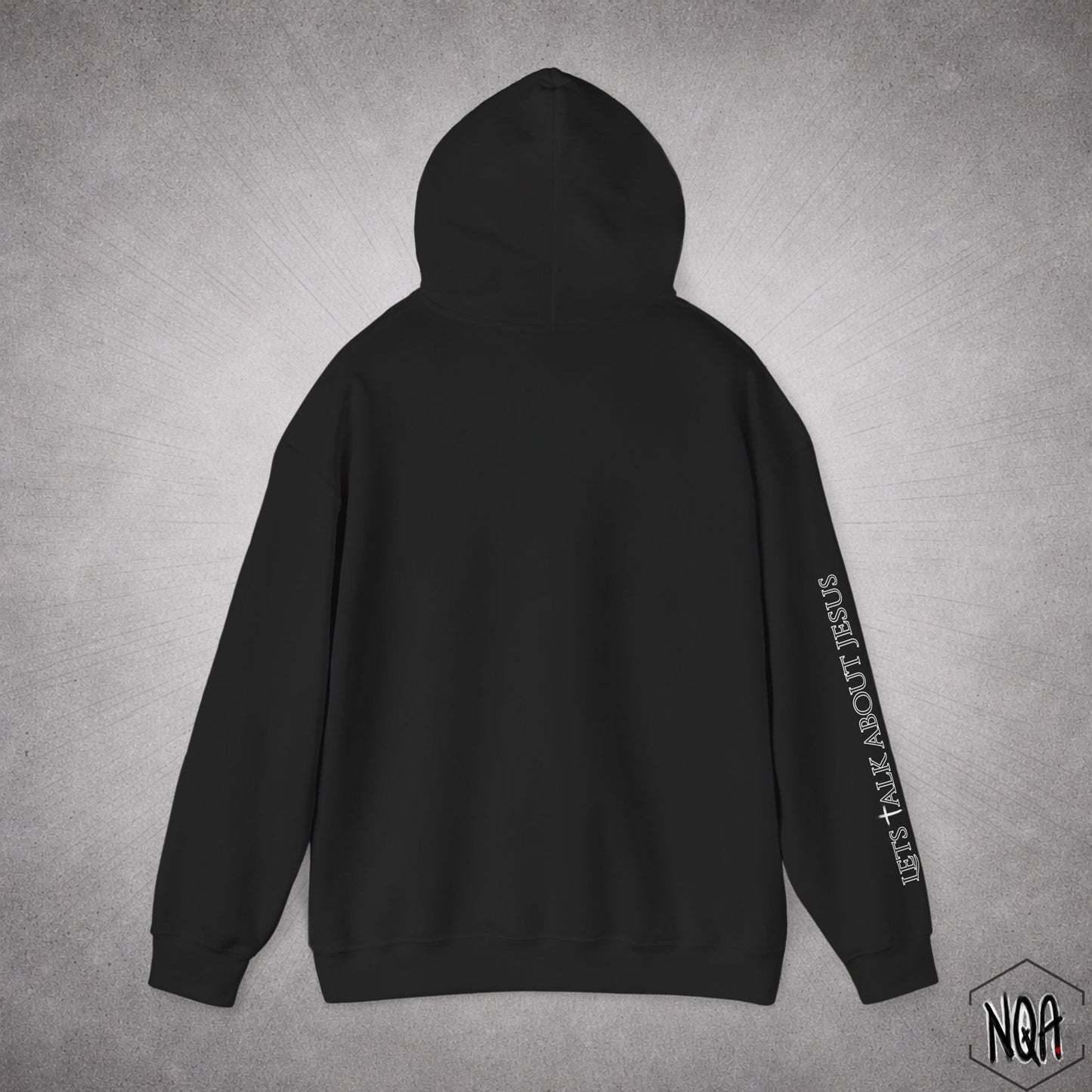 Copy of NQA hoodie with sleeve design