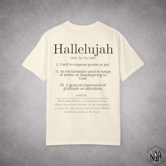 Hallelujah Graphic Tee, #NeverQuietAgain