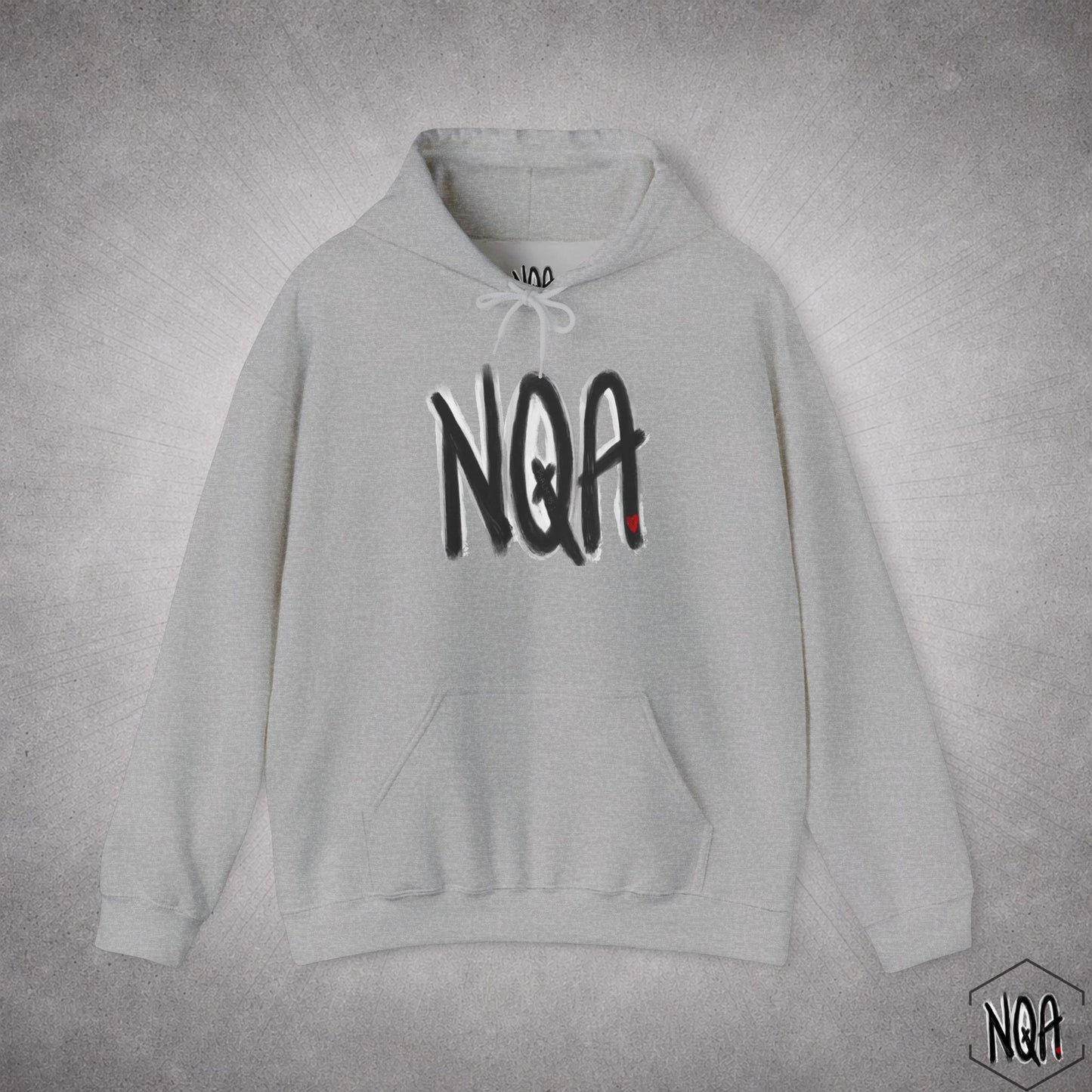 NQA Hoodie|Small logo back