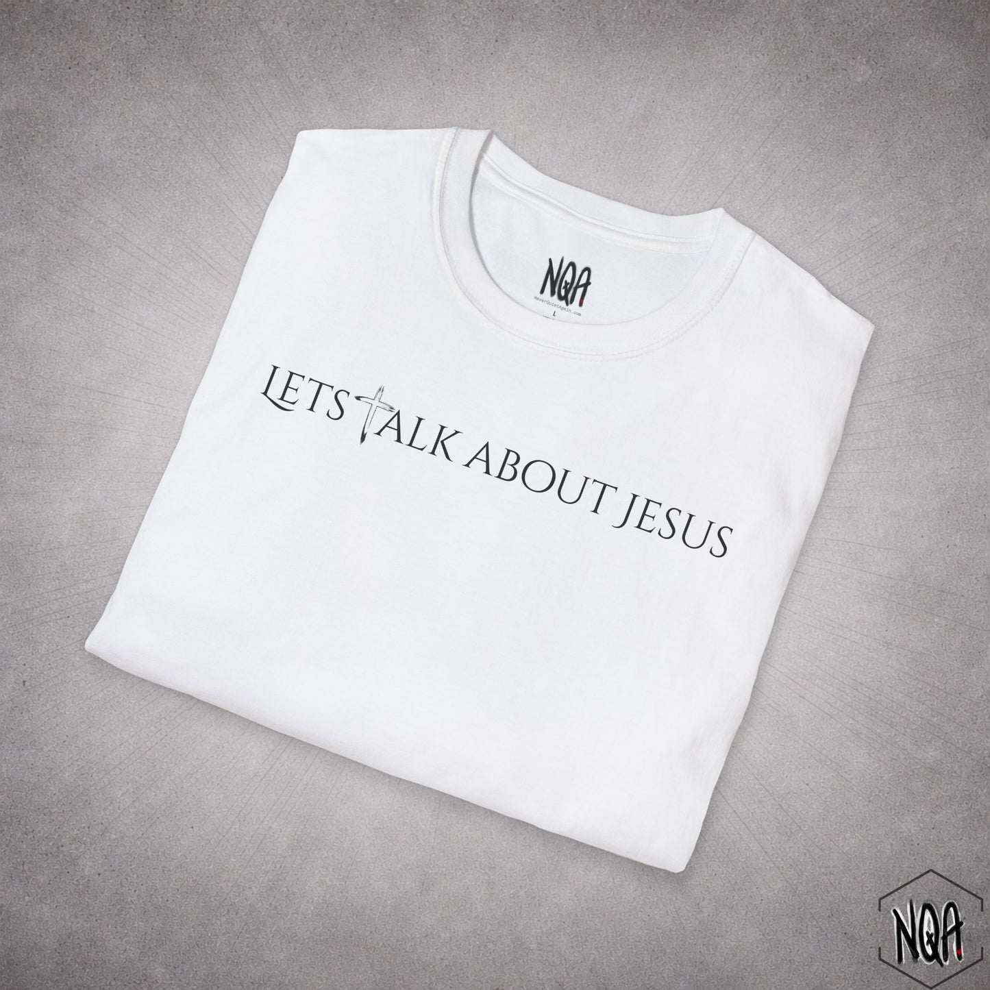 Never Quiet Again (White)