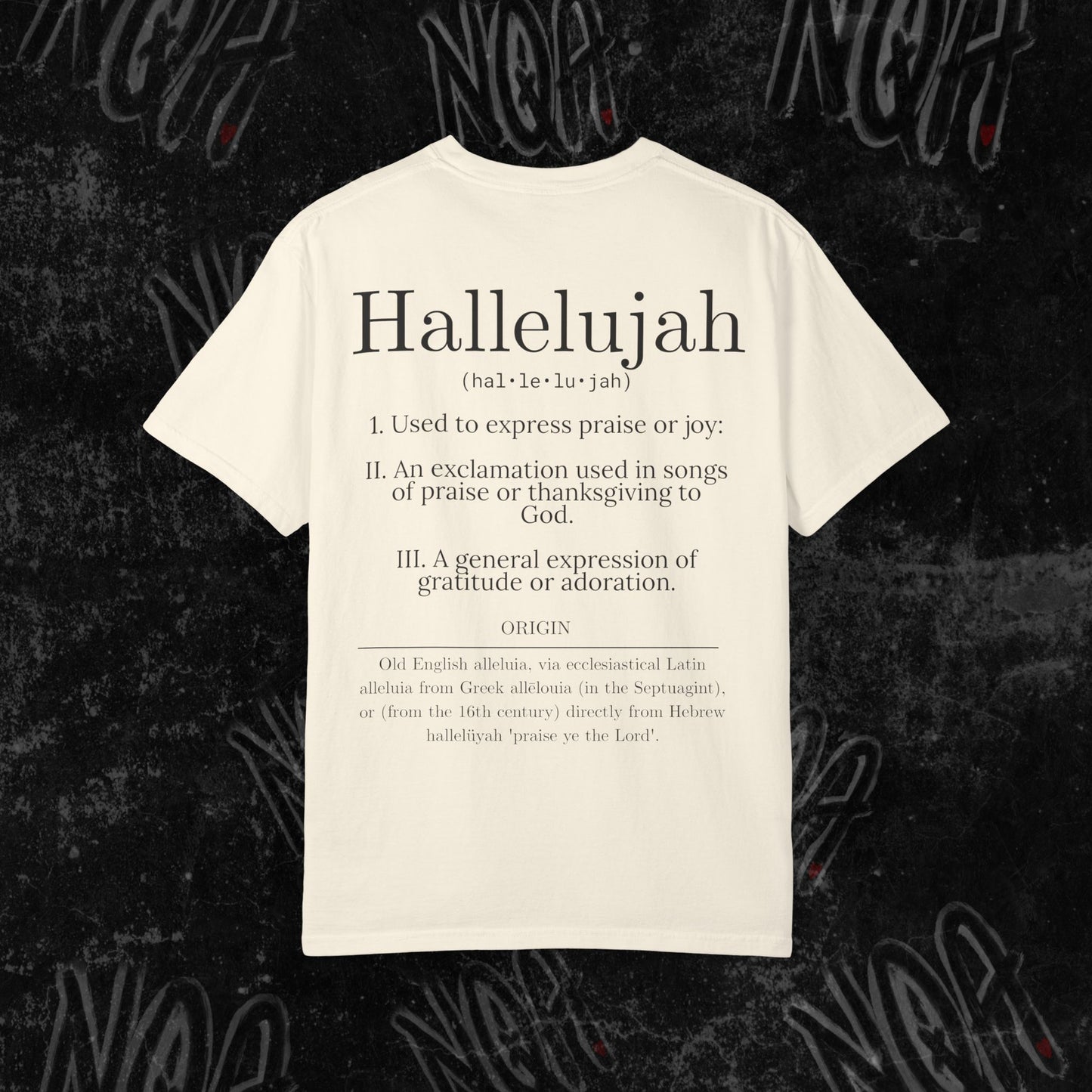 Hallelujah Graphic Tee, #NeverQuietAgain
