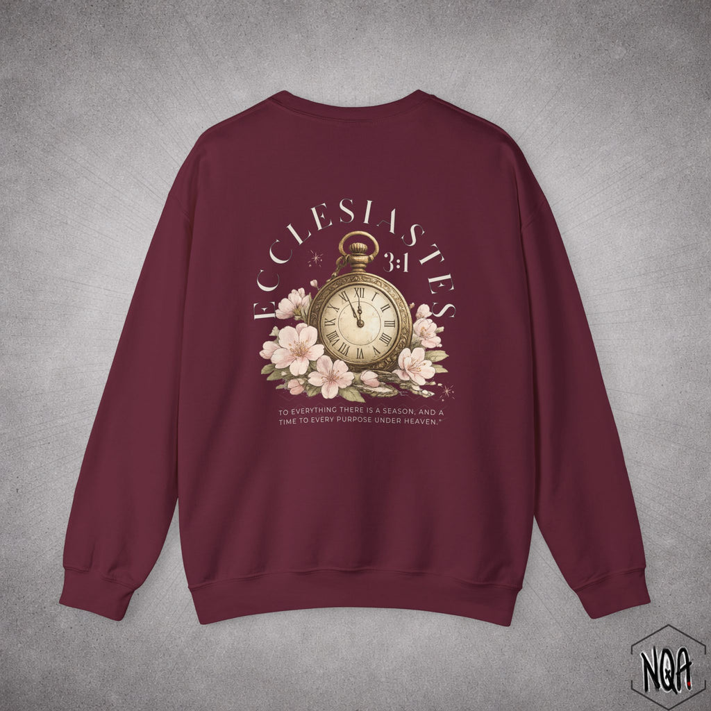 Ecclesiastes 3:1 Pullover | Light Letters