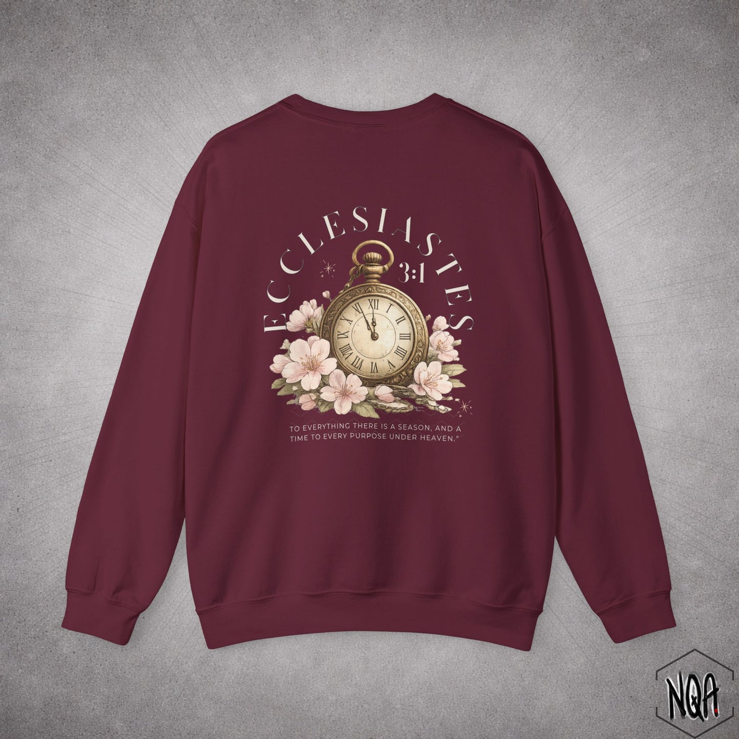 Ecclesiastes 3:1 Pullover | Light Letters