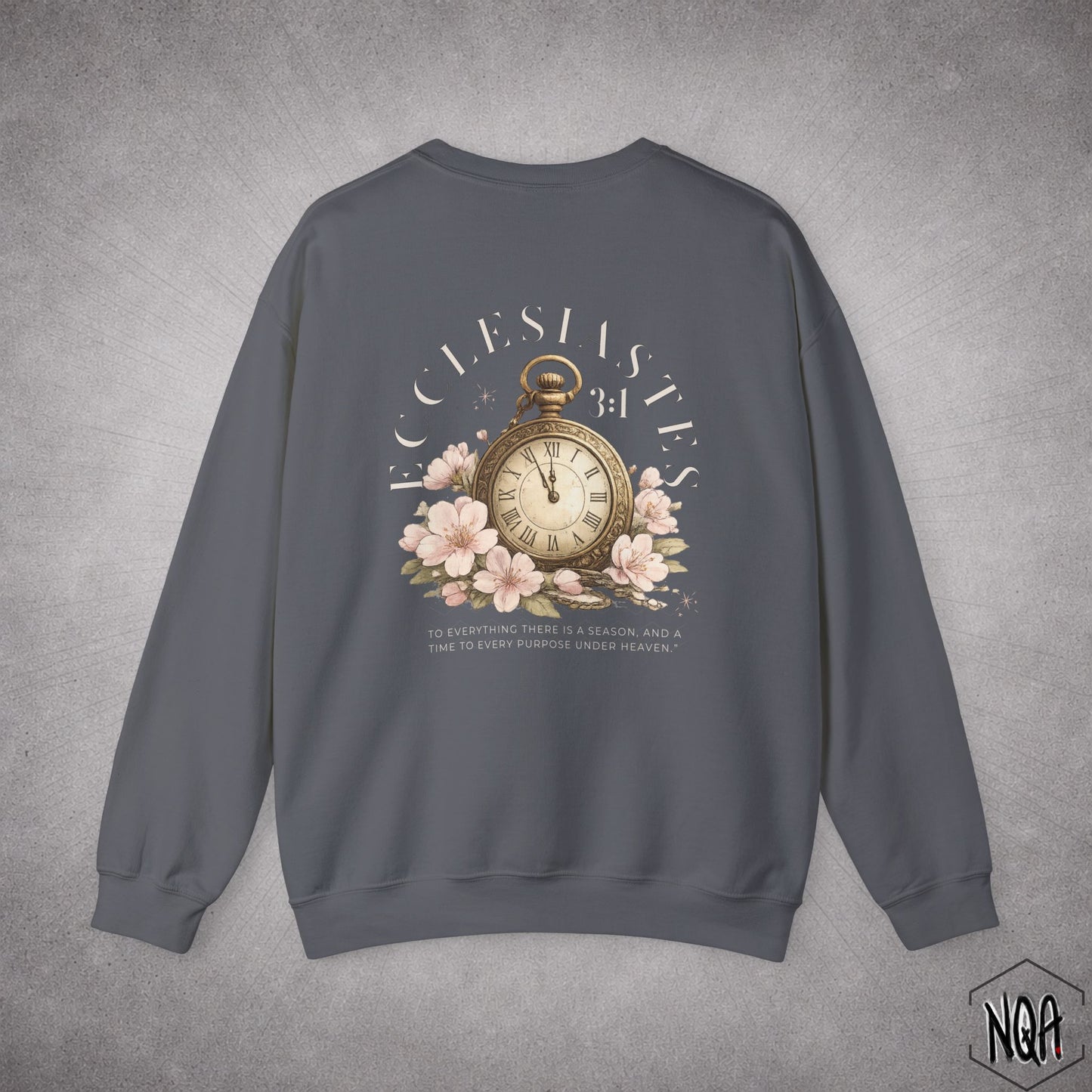 Ecclesiastes 3:1 Pullover | Light Letters