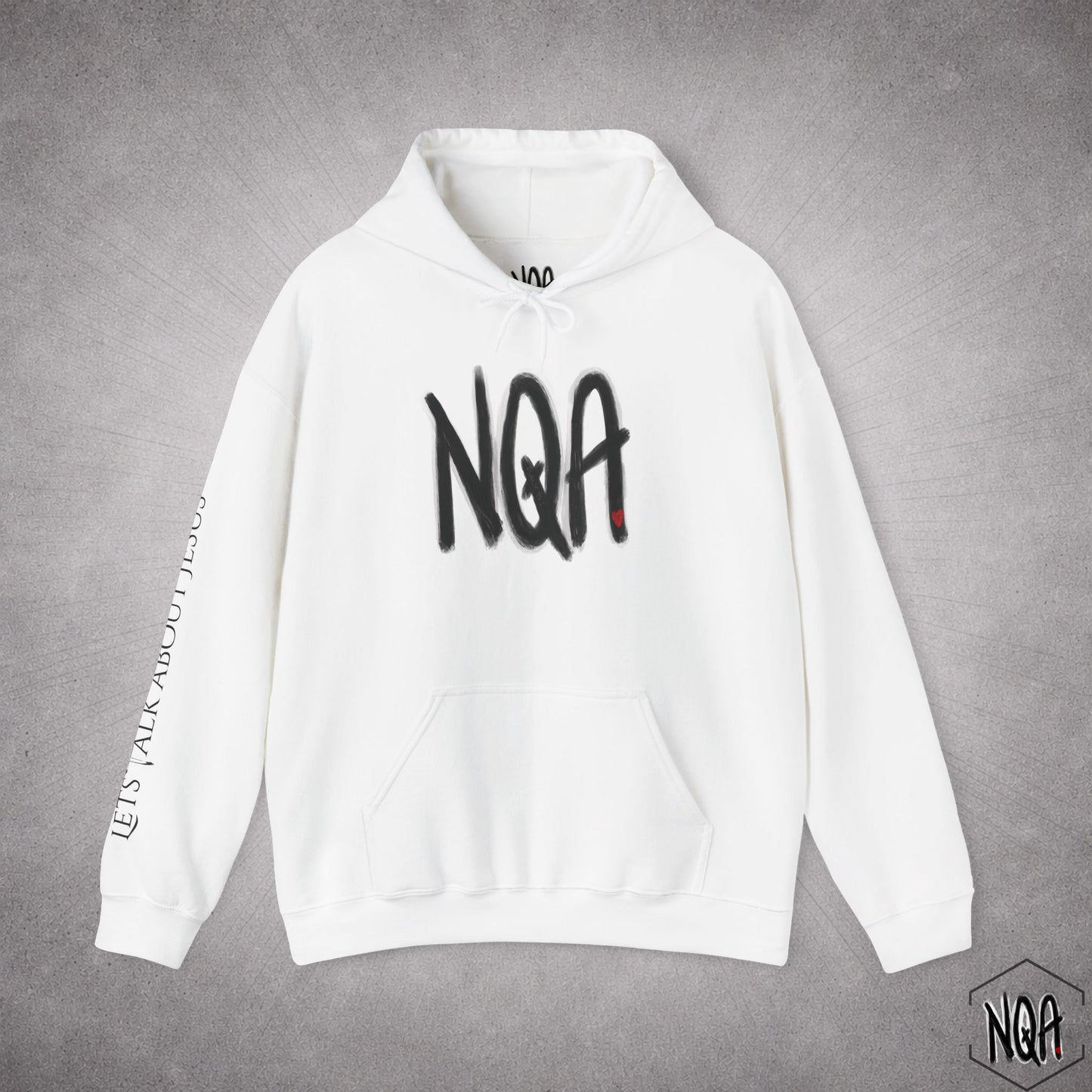 NQA hoodie with sleeve design