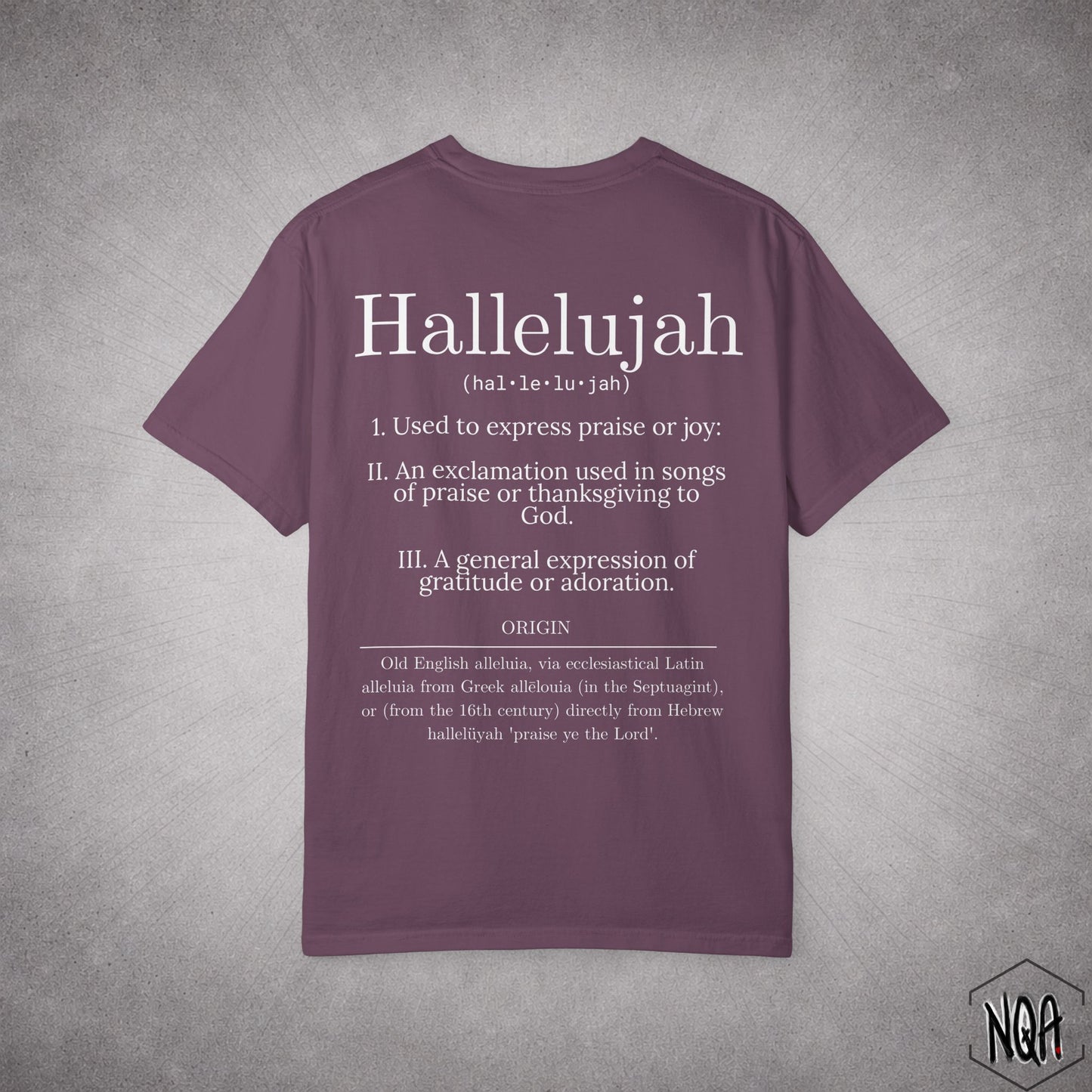 Hallelujah Tee