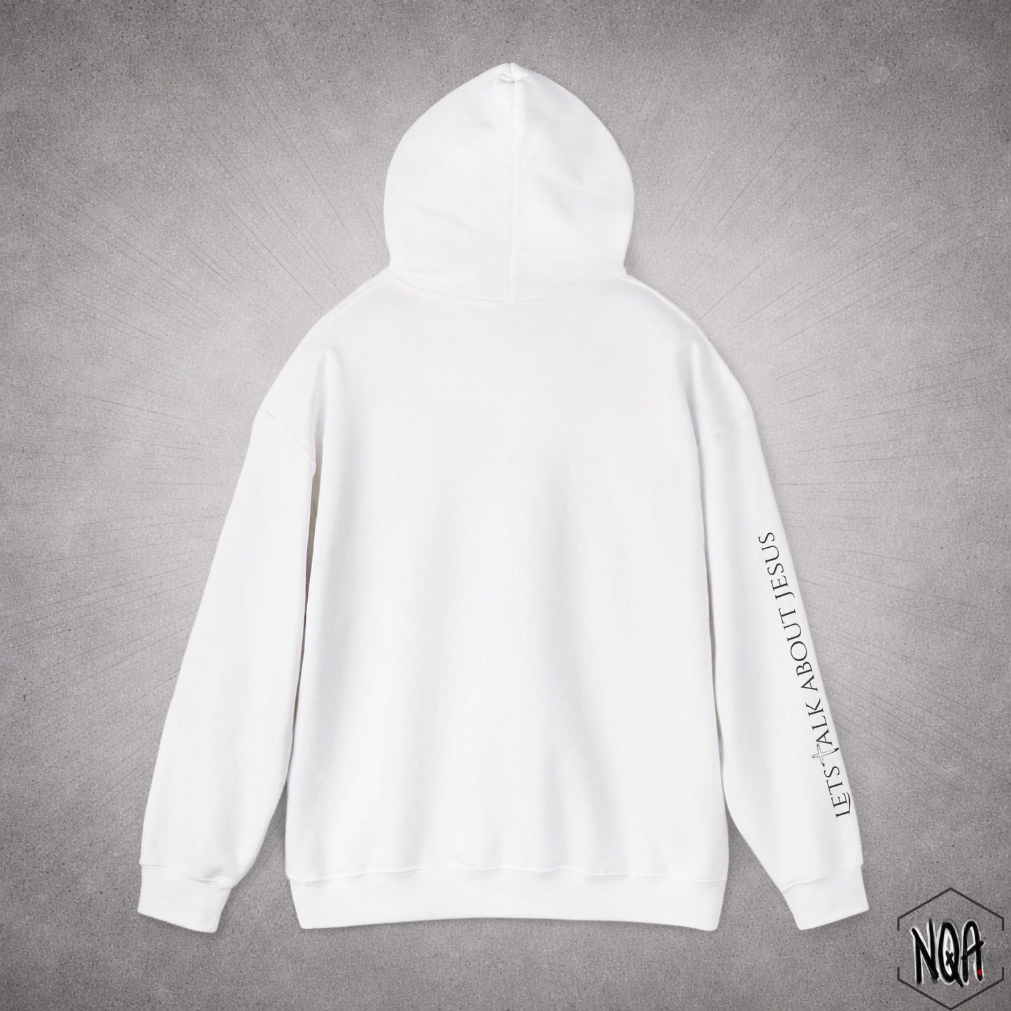 Copy of NQA hoodie with sleeve design