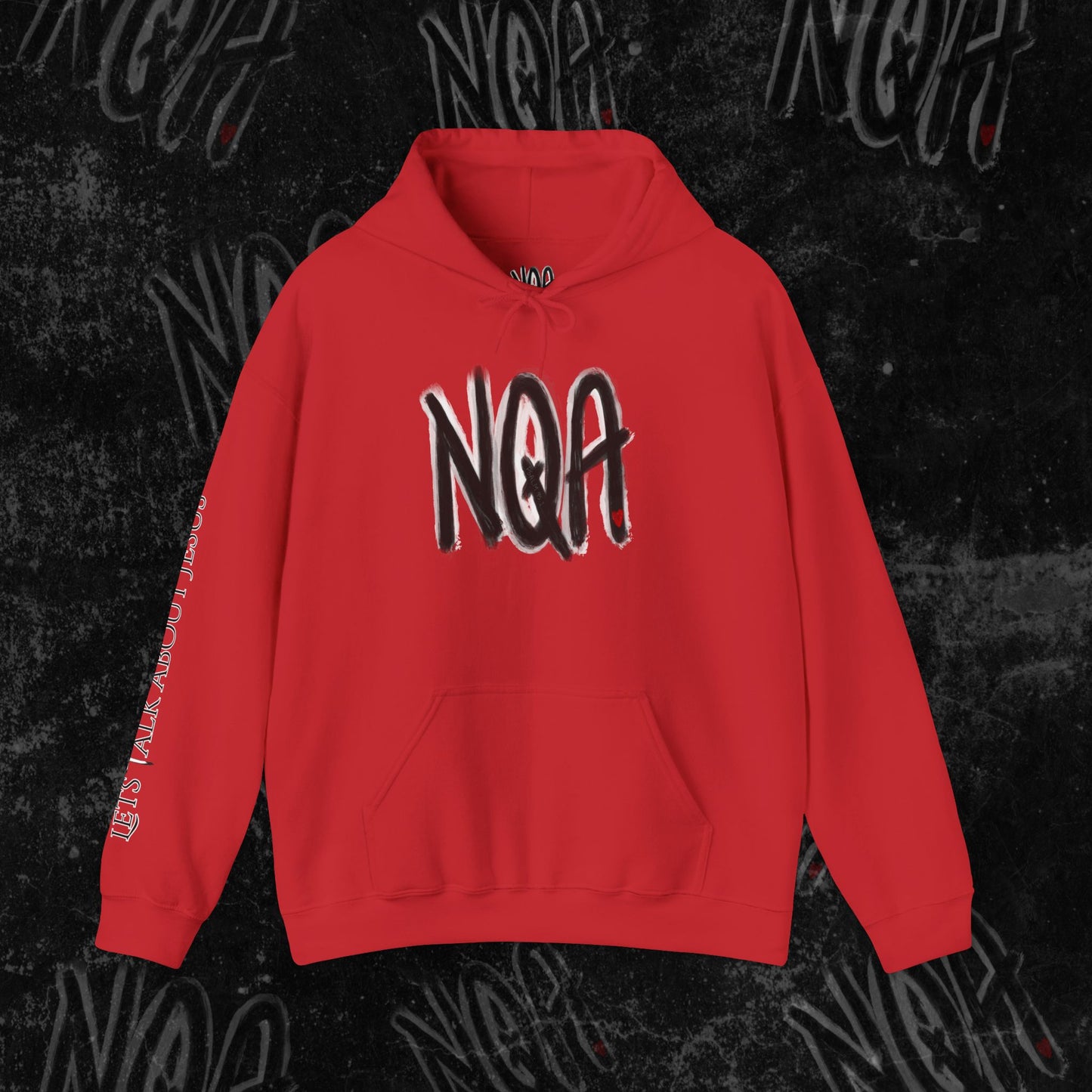 NQA hoodie with sleeve design