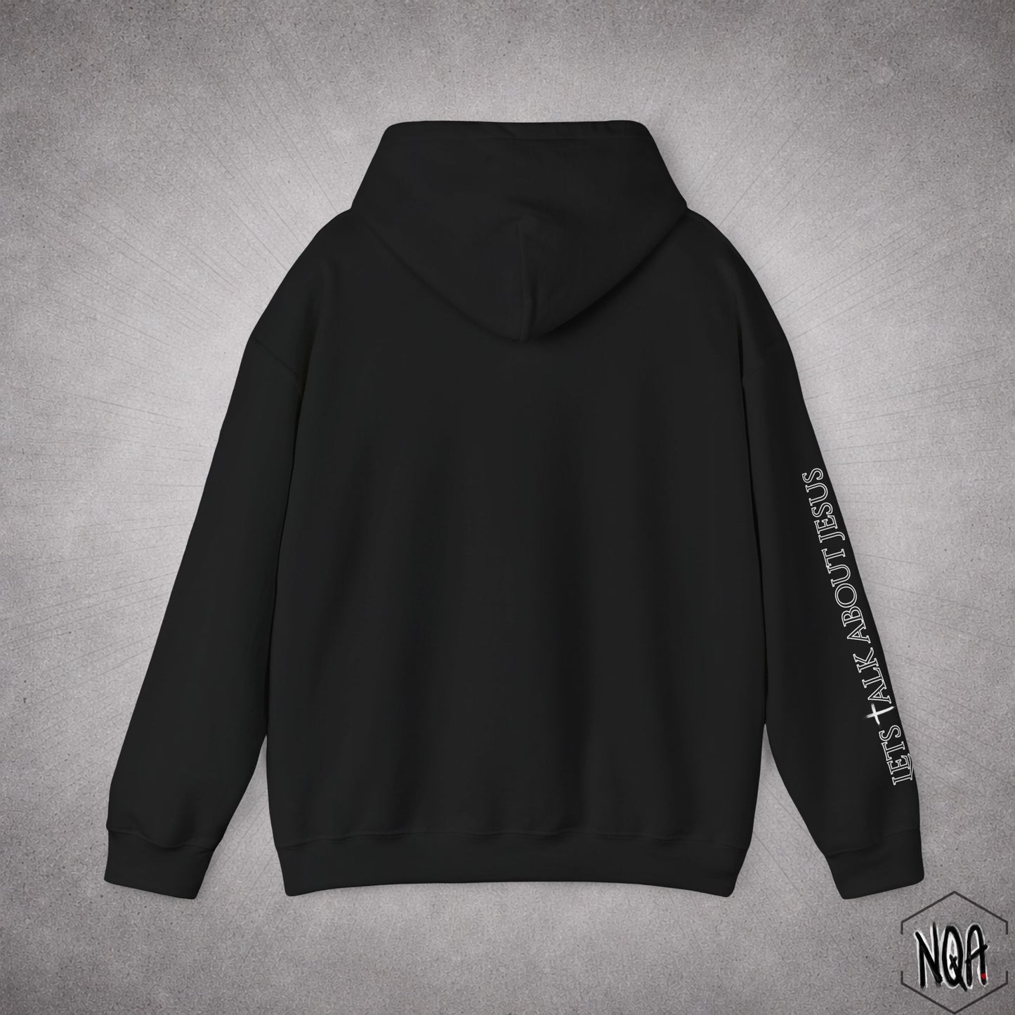 Copy of NQA hoodie with sleeve design