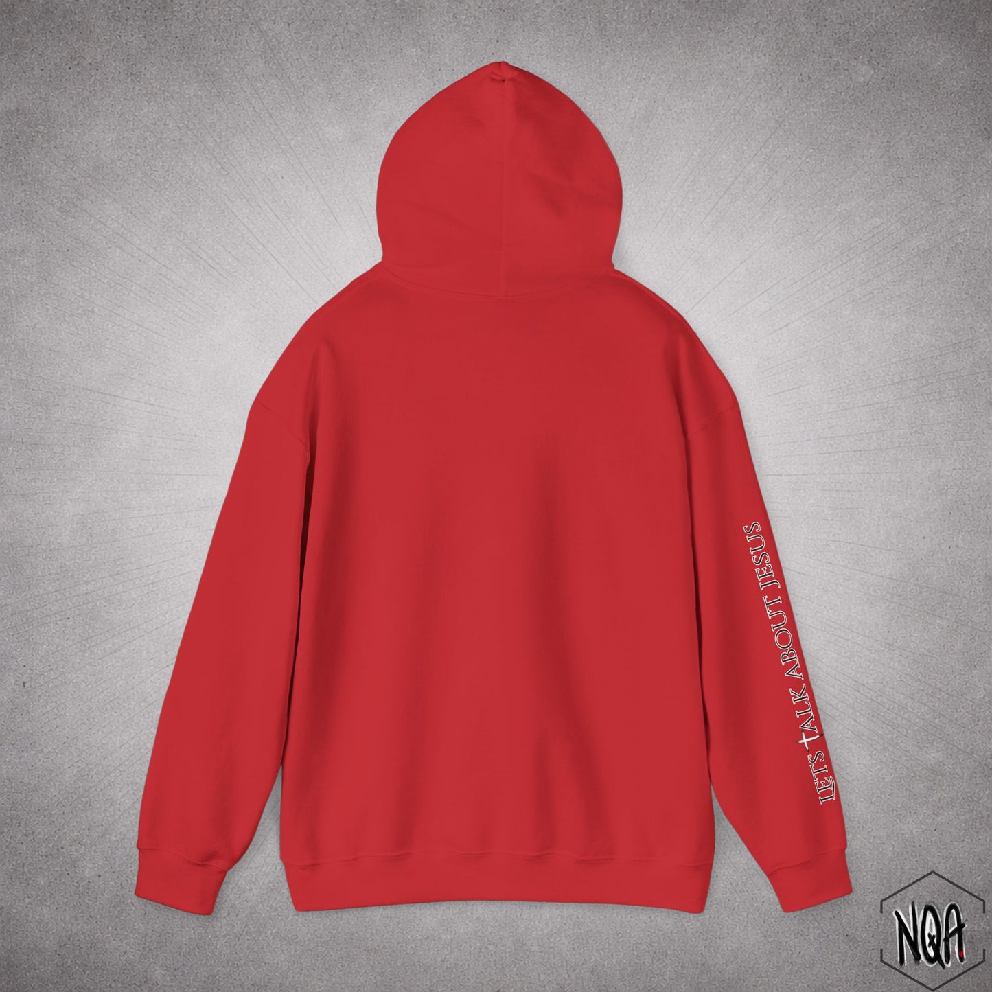 Copy of NQA hoodie with sleeve design