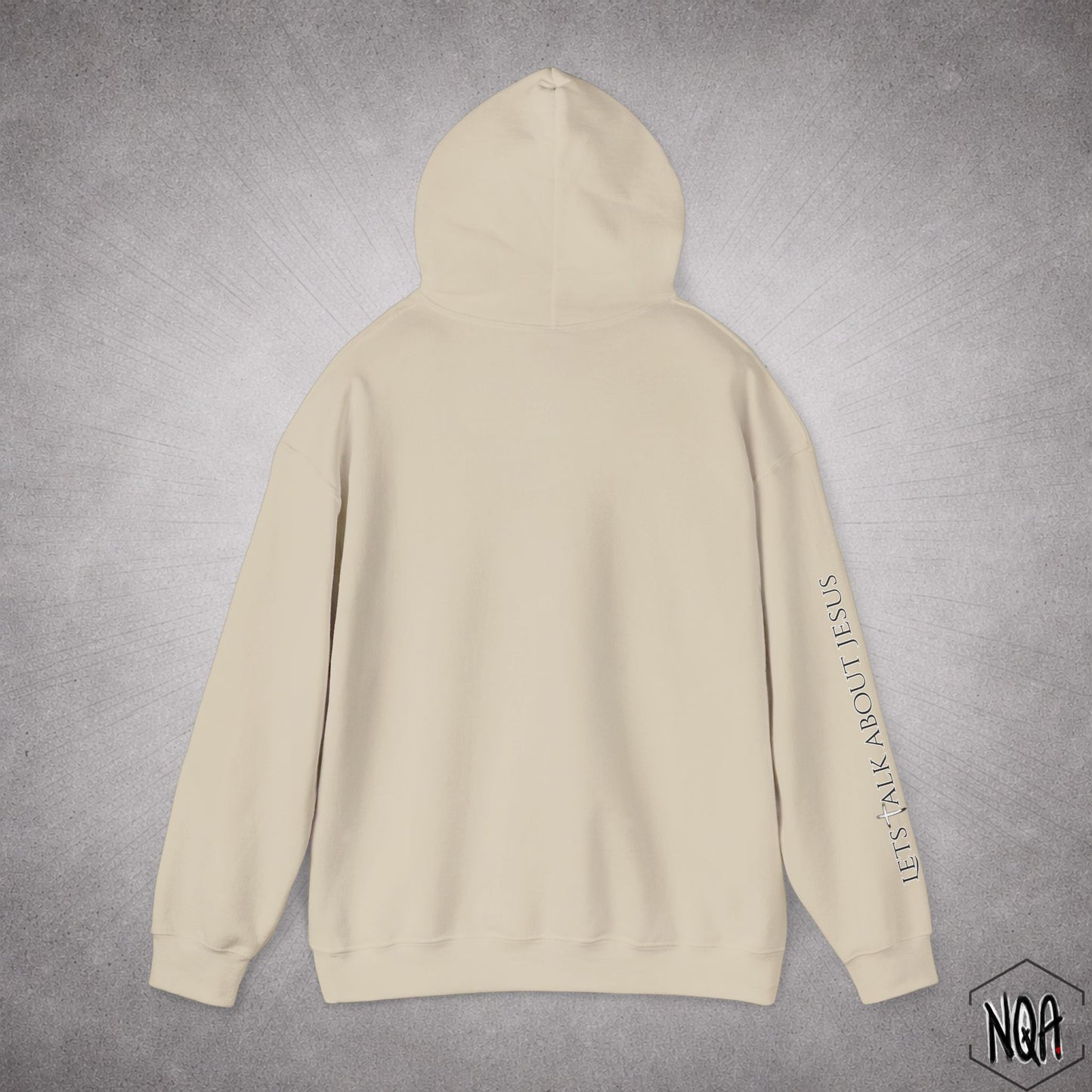 Copy of NQA hoodie with sleeve design