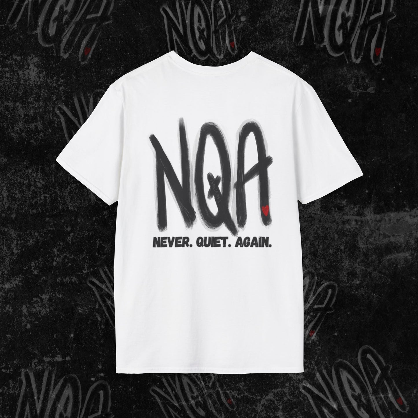 Never Quiet Again (White)