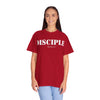 Disciple T-Shirt [White Letters] -Comfort Colors tee