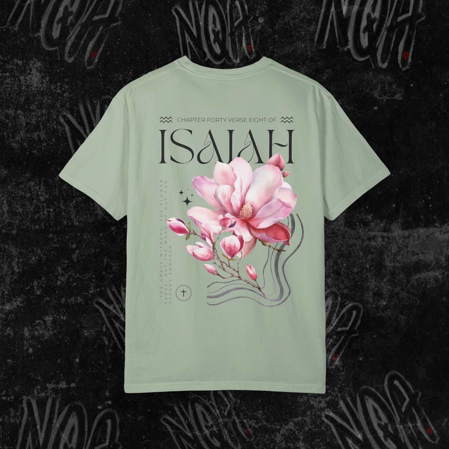 Magnolia|Isaiah -( Black letter)  Tee