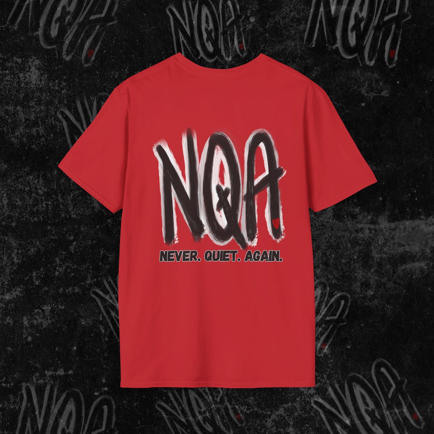 Never Quiet Again (red)