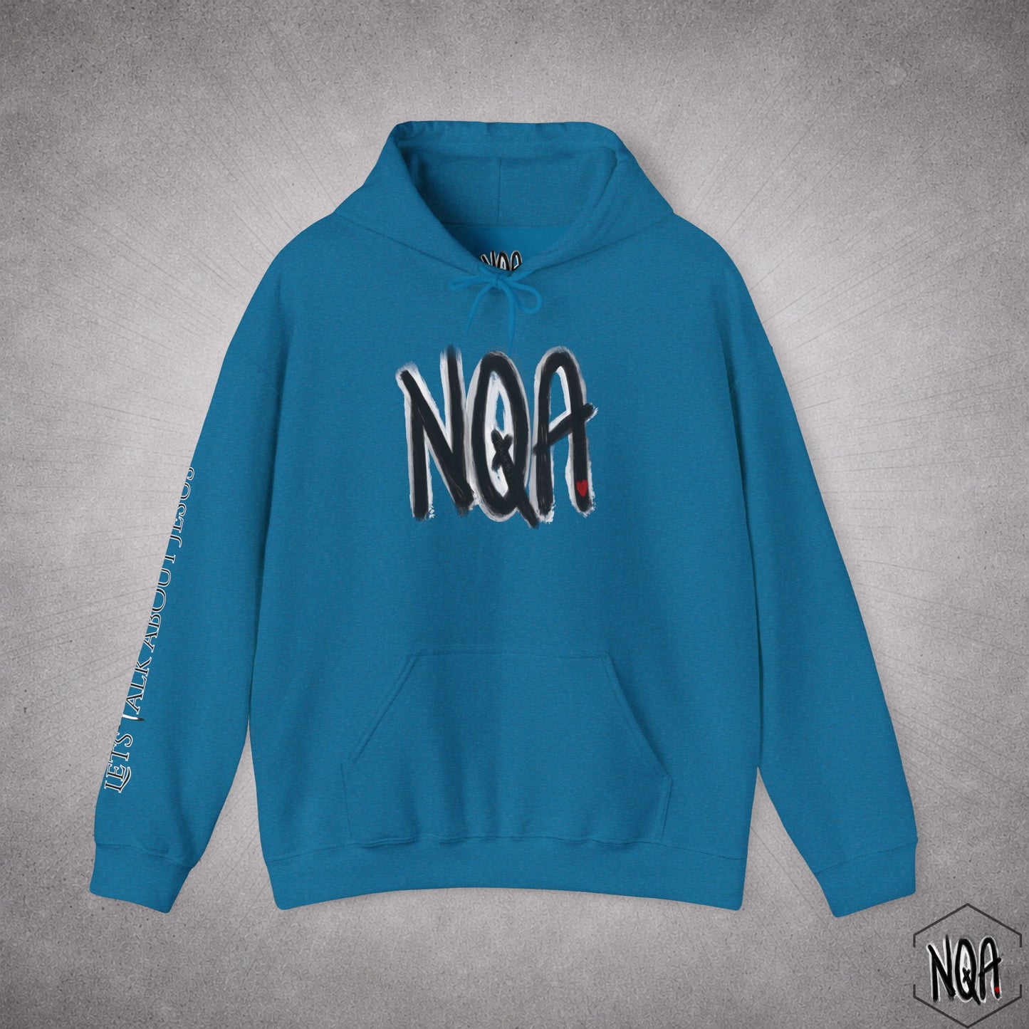 NQA hoodie with sleeve design