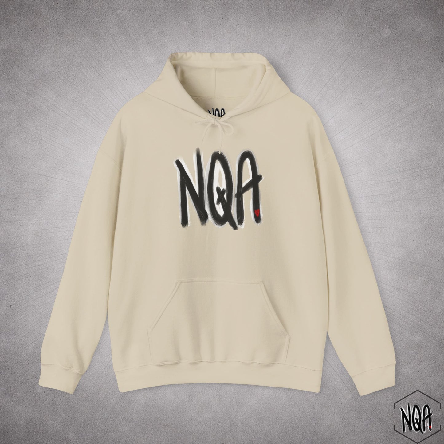 NQA Hoodie|Small logo back