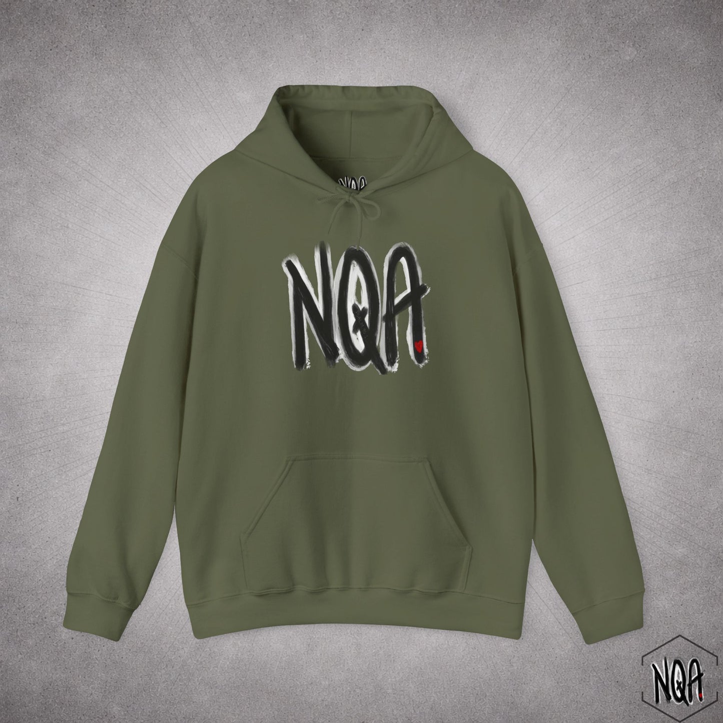 NQA Hoodie|Small logo back