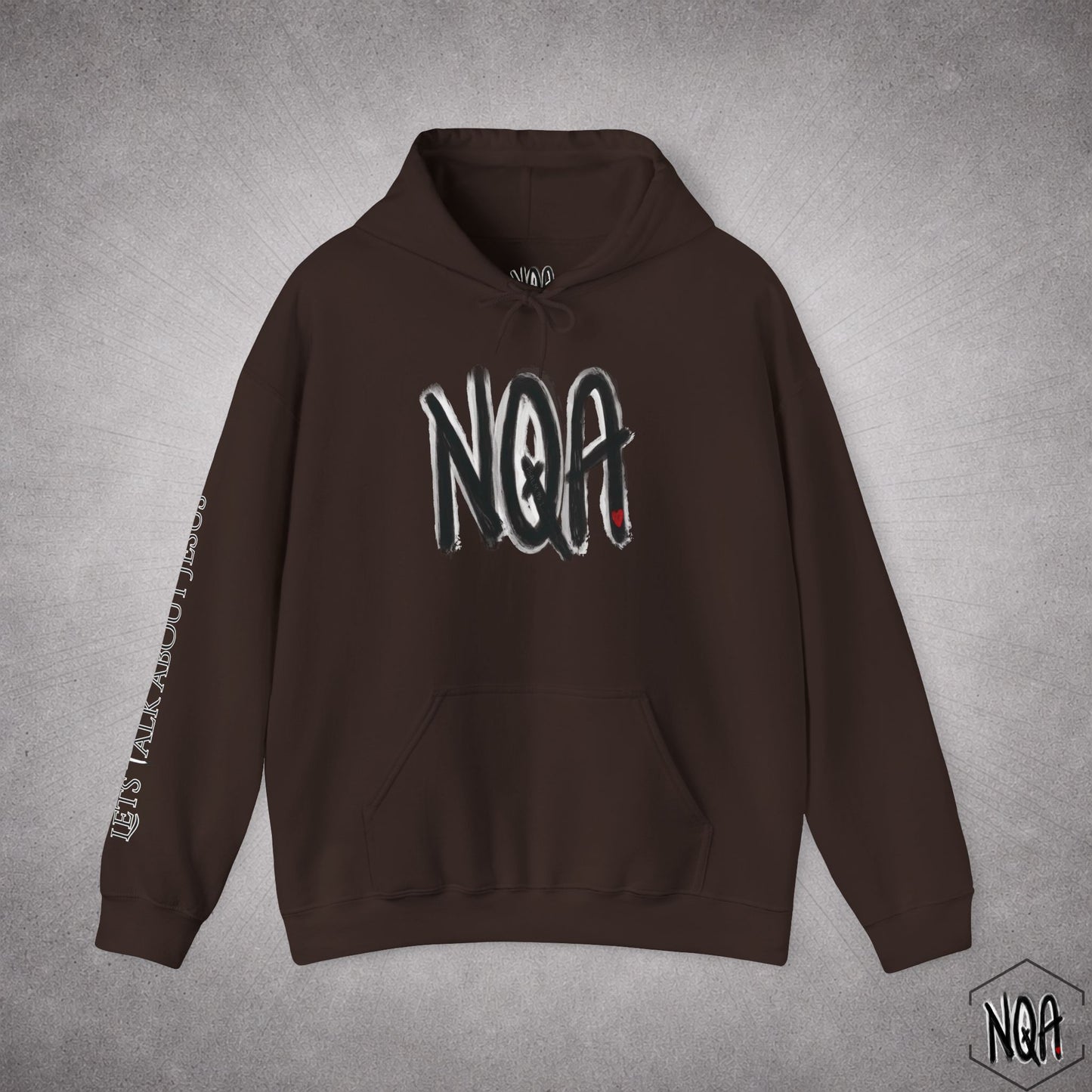 NQA hoodie with sleeve design