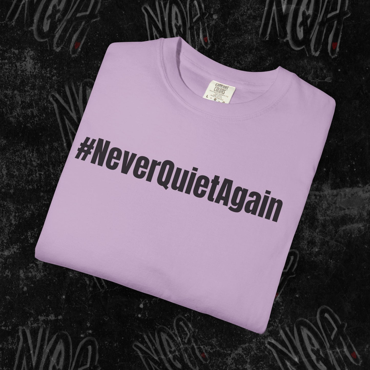 Hallelujah Graphic Tee, #NeverQuietAgain