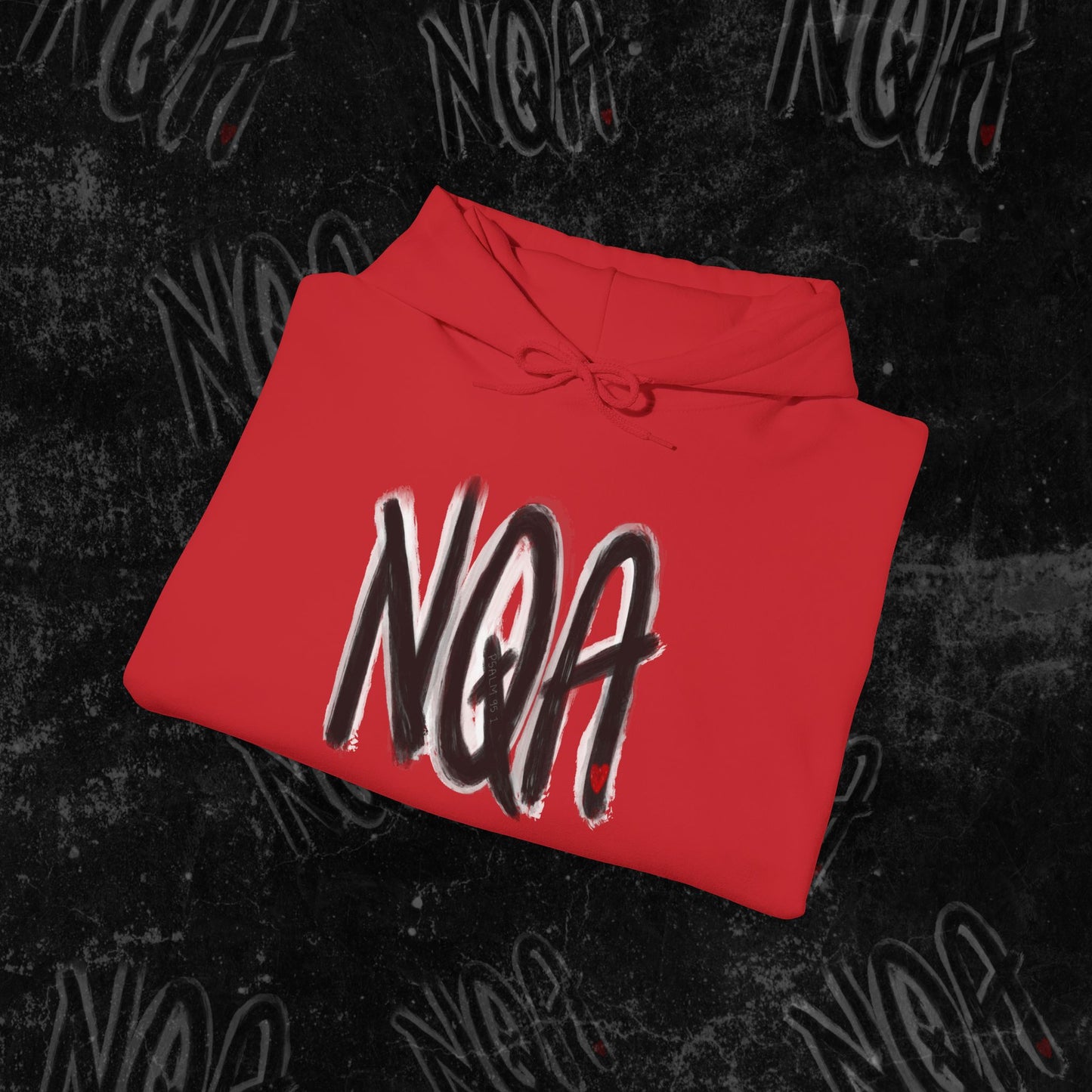 Copy of NQA hoodie with sleeve design