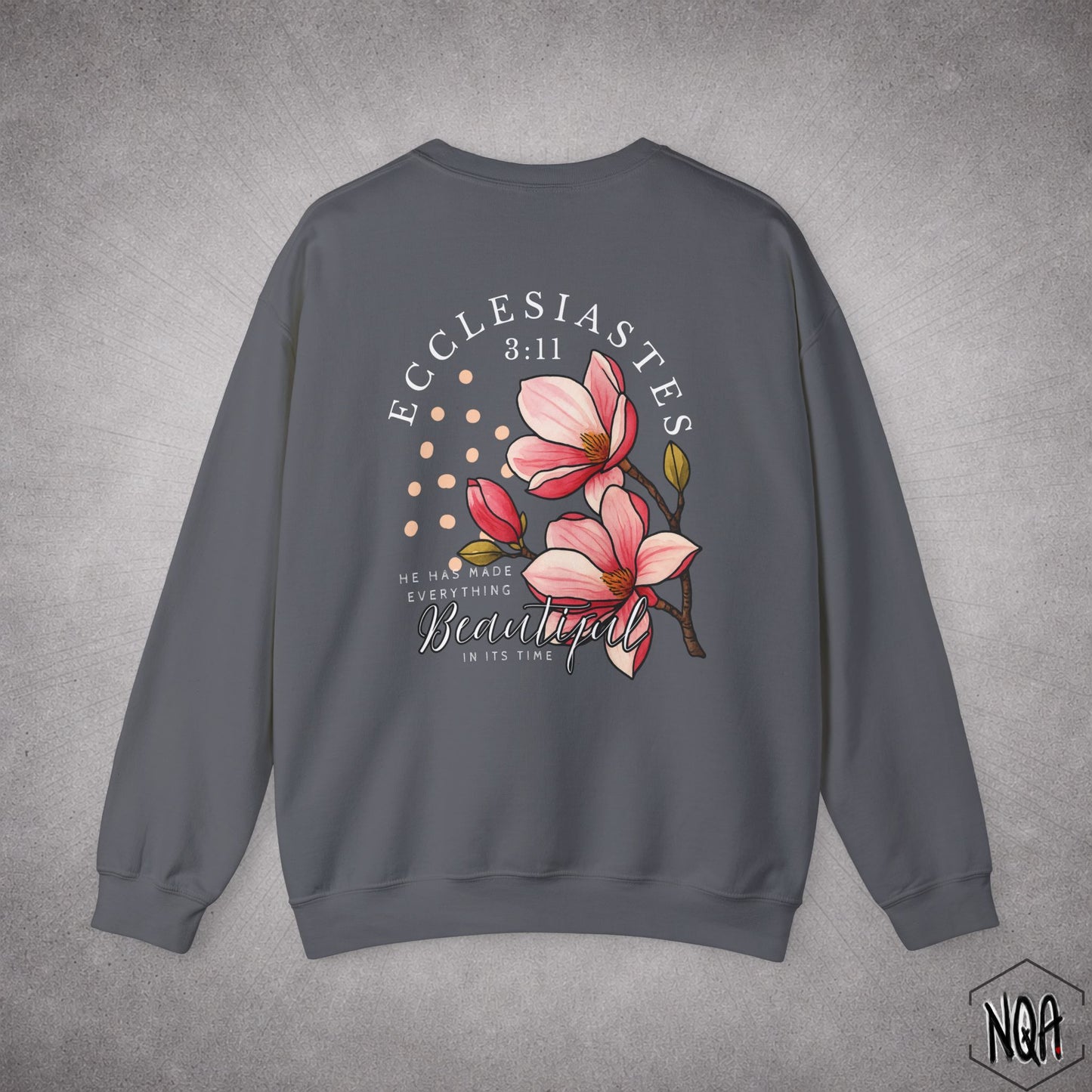 Ecclesiastes 3:11 Sweatshirt | White Letter