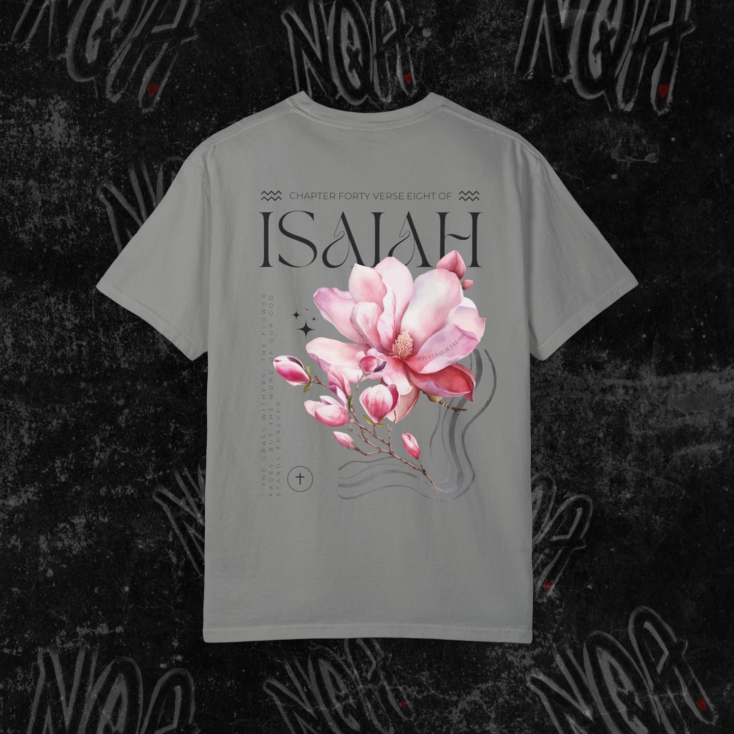 Magnolia|Isaiah -( Black letter)  Tee