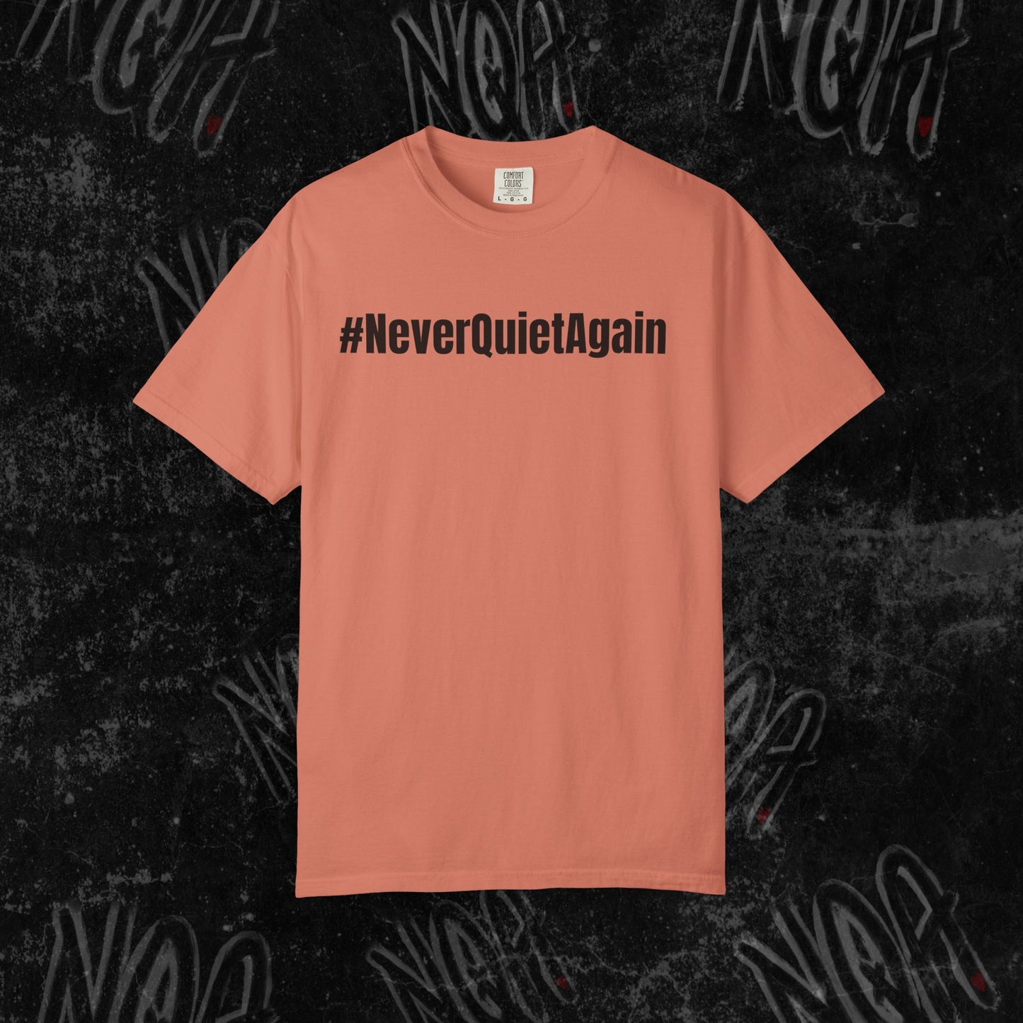 Hallelujah Graphic Tee, #NeverQuietAgain