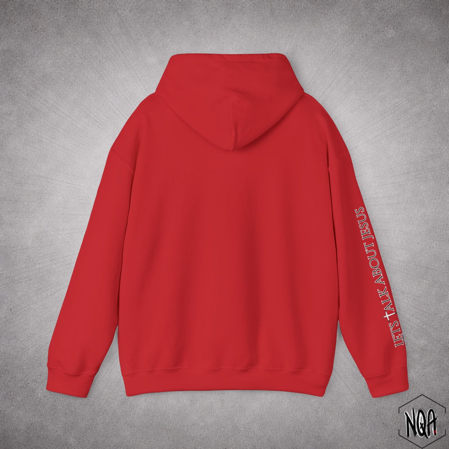 Copy of NQA hoodie with sleeve design