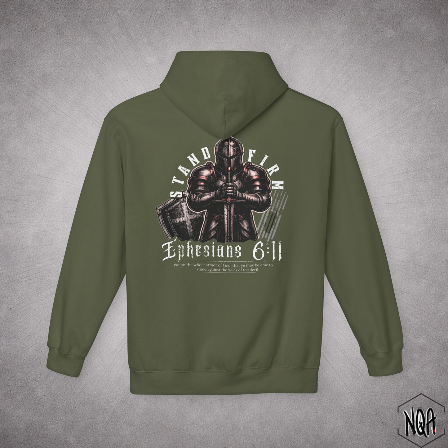 Stand Firm Mens Hoodie
