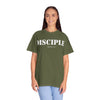 Disciple T-Shirt [White Letters] -Comfort Colors tee
