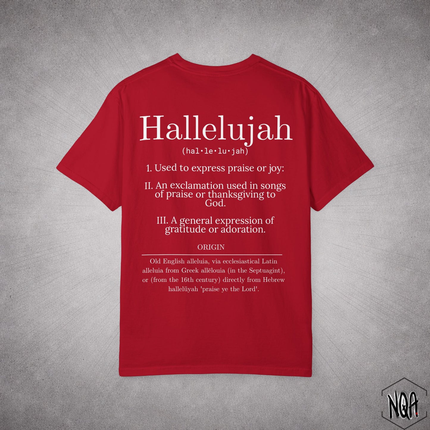 Hallelujah Tee