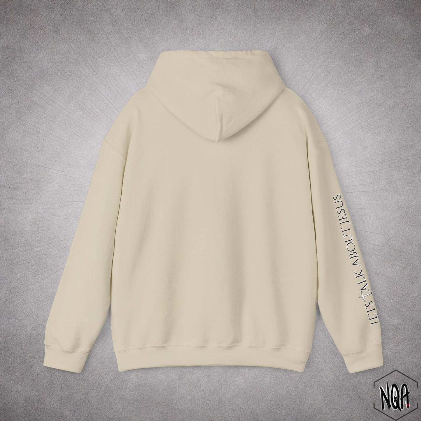 Copy of NQA hoodie with sleeve design