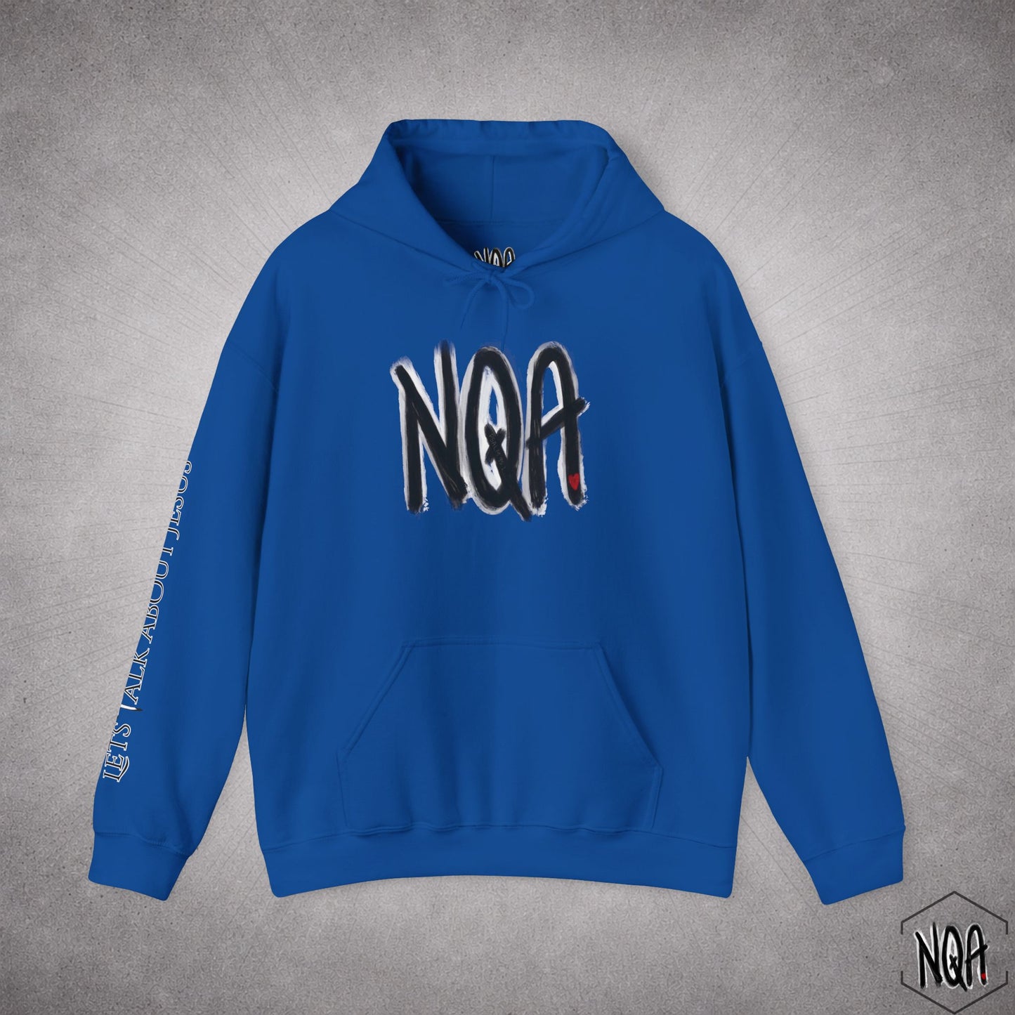 NQA hoodie with sleeve design